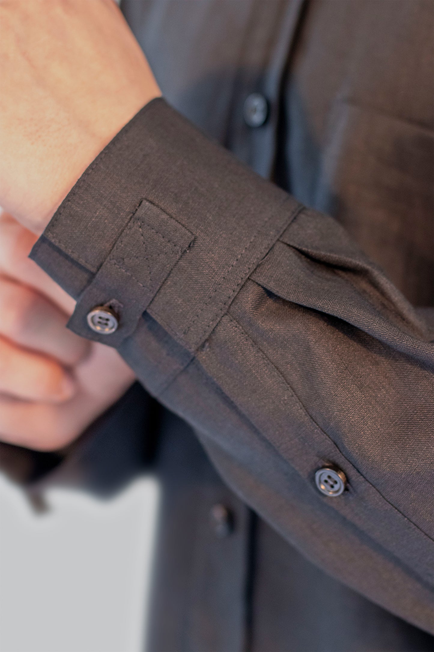 Double Layered Shirt Black