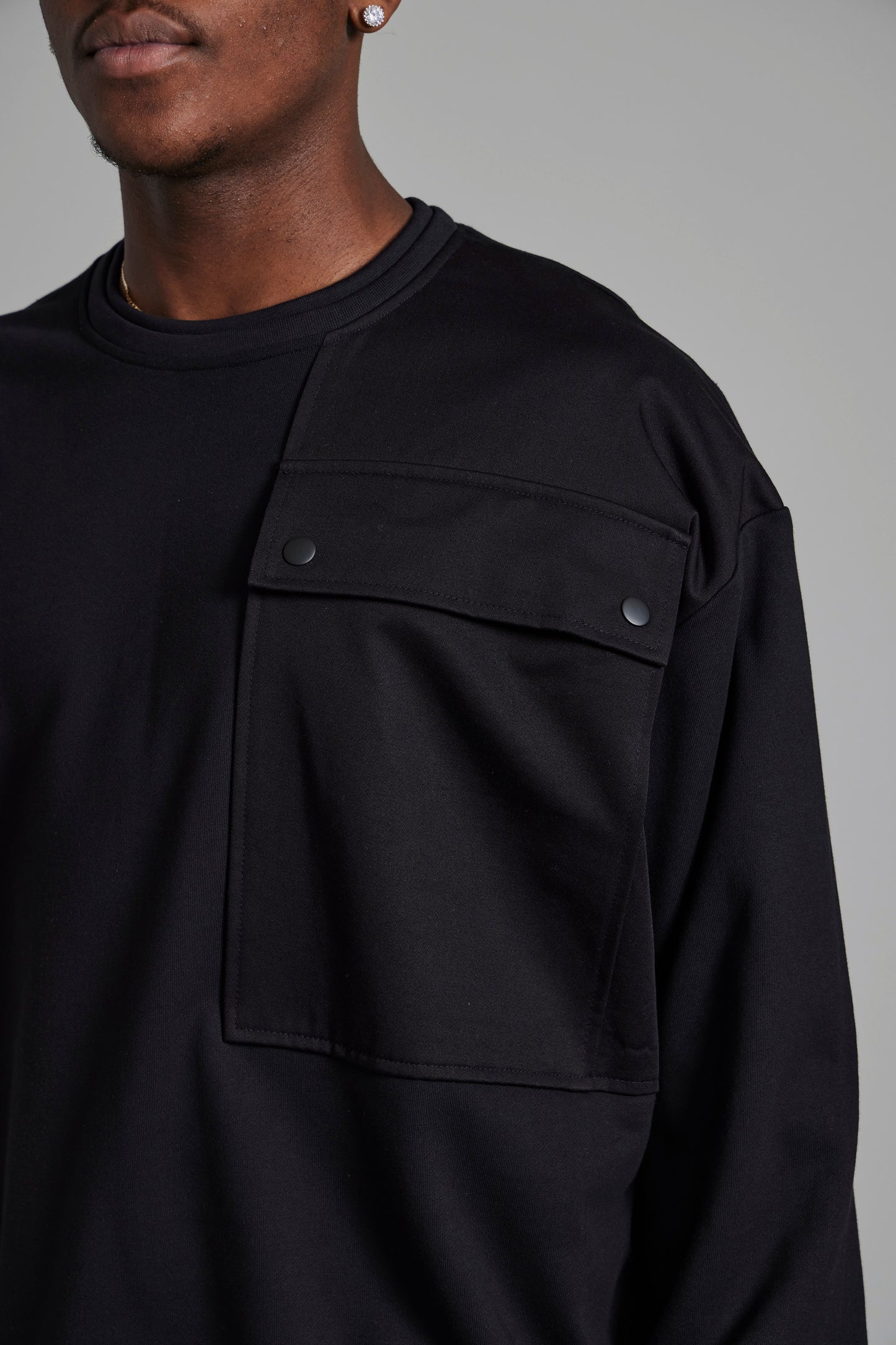 Patch Pocket Sweatshirt