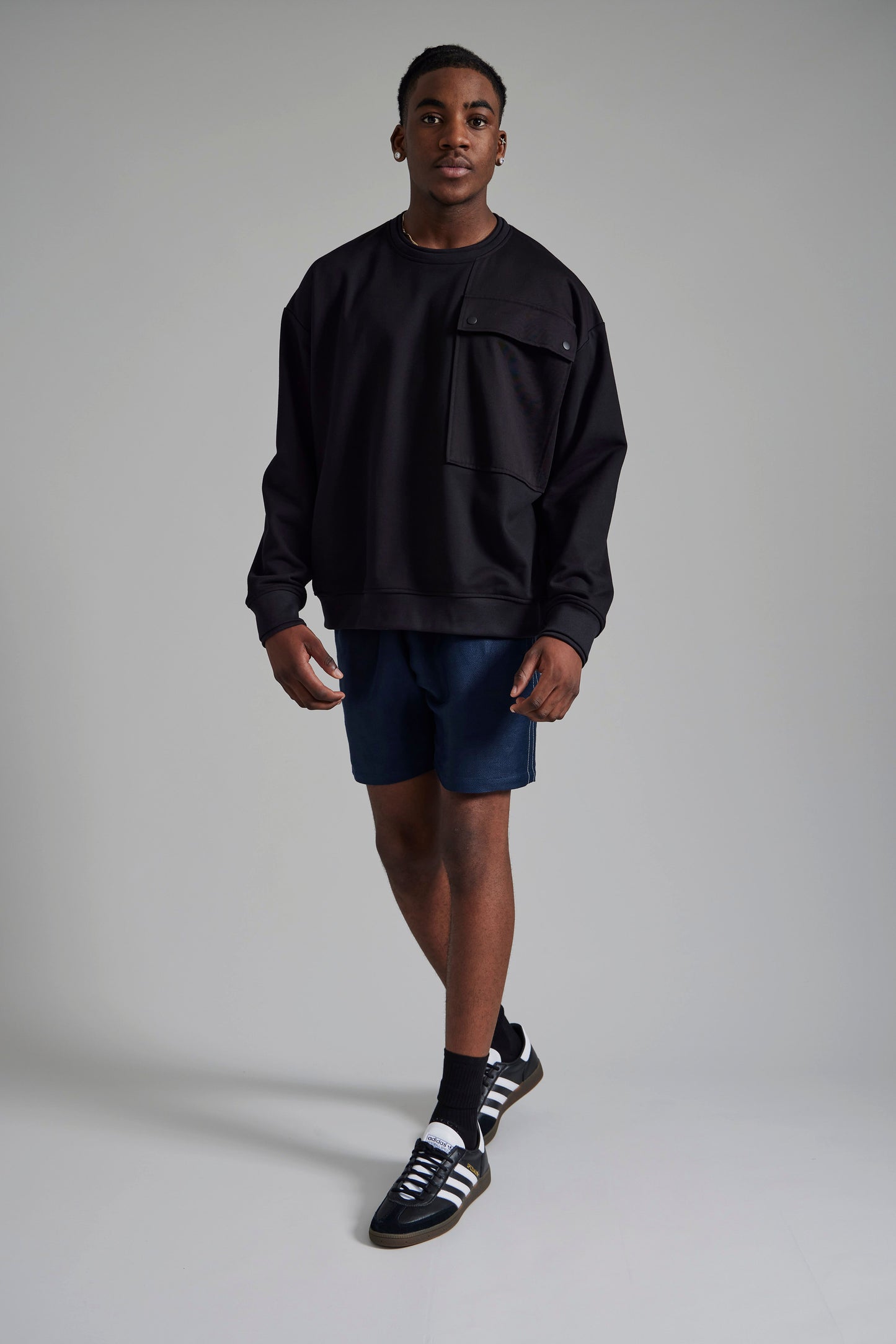 Patch Pocket Sweatshirt