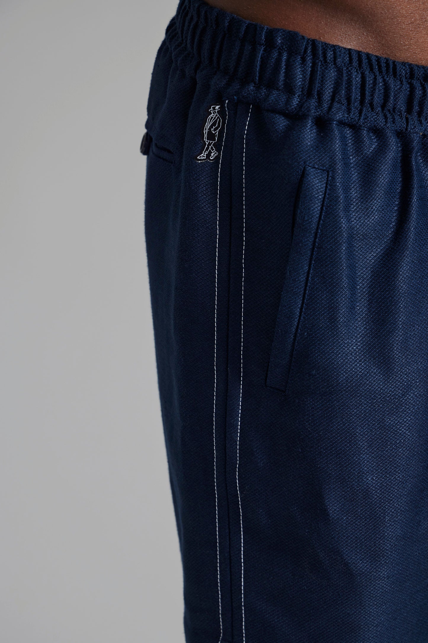 Riviera Linen Shorts Cobalt Blue