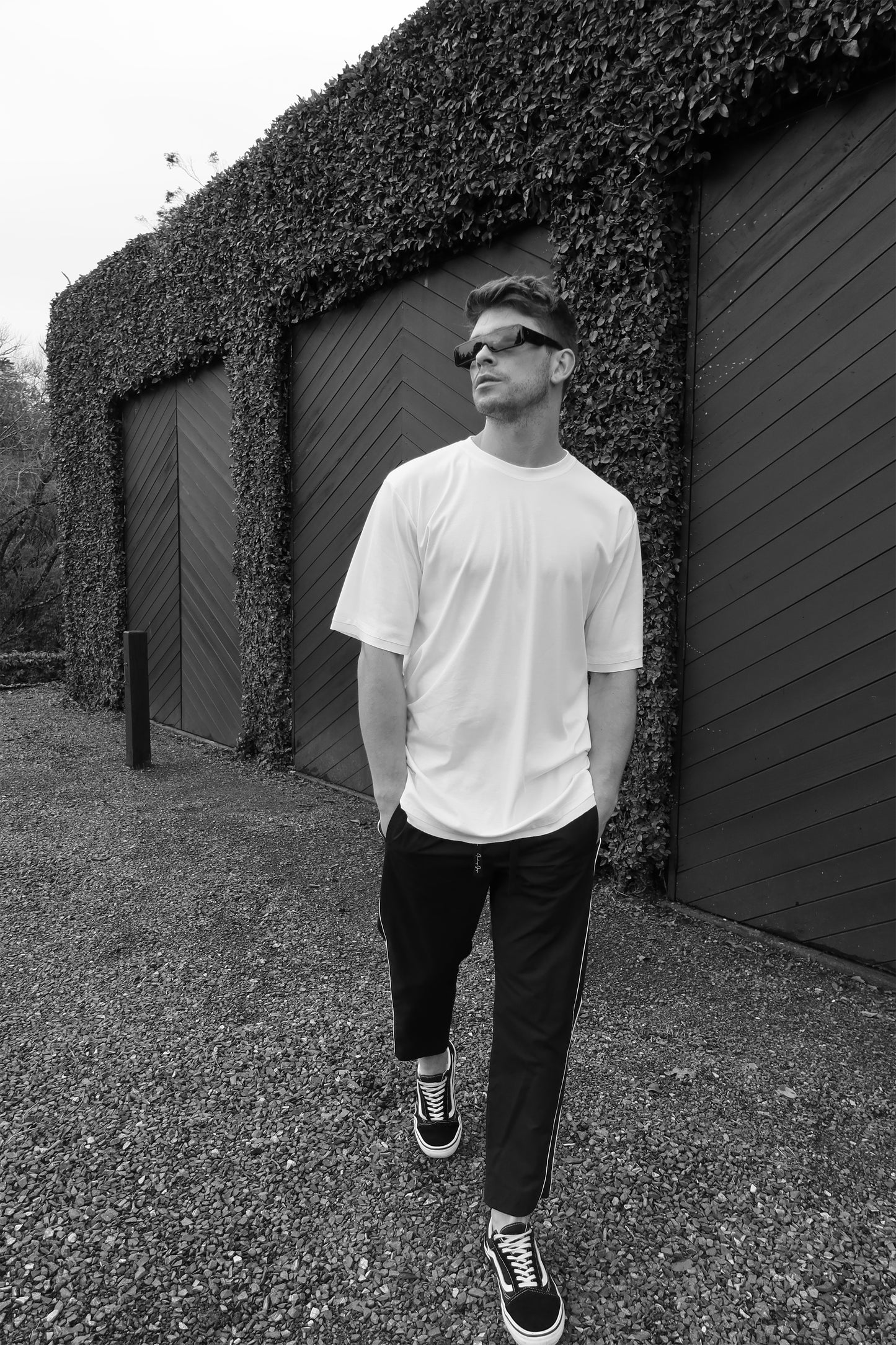 Pipe Line Cotton Pants