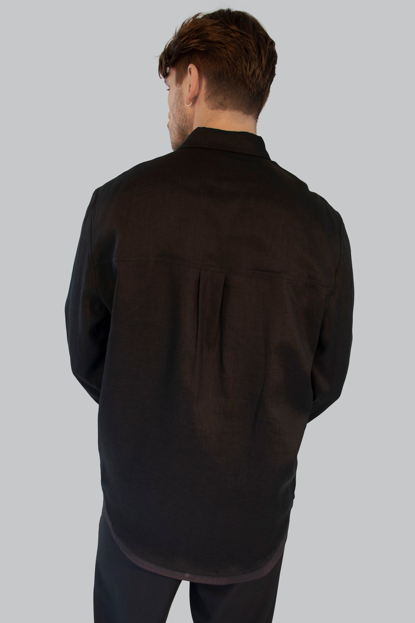 Double Layered Shirt Black