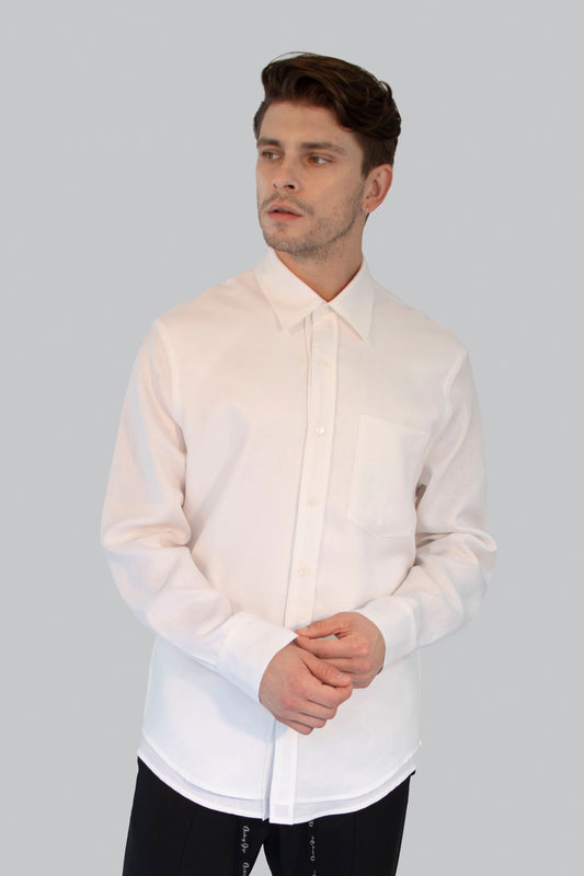 Double Layered Shirt White